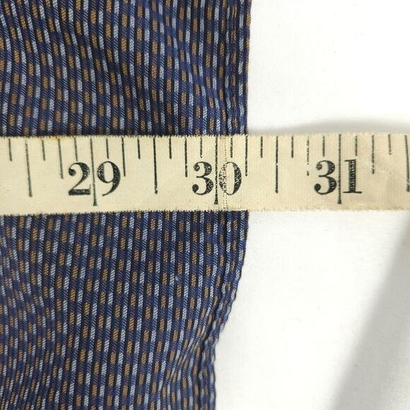 Hart Schaffner Marx Mens XL Blue Cotton Long Sleeve Button Down Dress Shirt - Picture 9 of 9